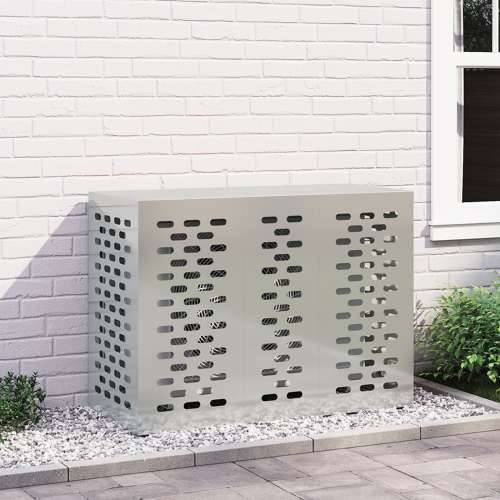 Pokrov za klima uređaj 110x50x80 cm Pocinčani čelik Cijena