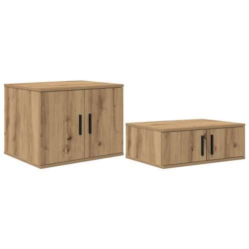 Ormar za pohranu u Artisan hrastu 108x41x40 cm od konstruiranog drveta Cijena