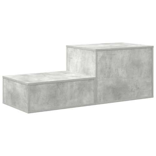 Ormar za pohranu u betonskoj sivoj boji 103x41x40 cm, napravljen od drva Cijena