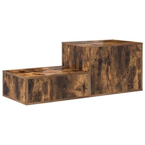 Kabinet za pohranu od dimljenog hrasta 103x41x40 cm, inženjersko drvo Cijena