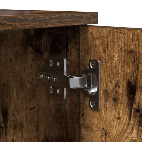 Kabinet za pohranu od dimljenog hrasta 103x41x40 cm, inženjersko drvo Cijena