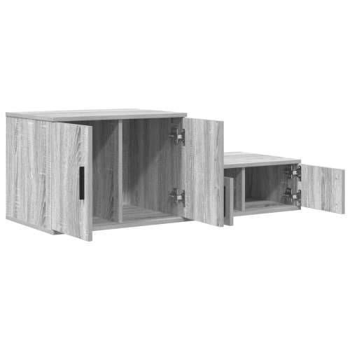 Ormar za pohranu Siva Sonoma 103x41x40 cm od konstruiranog drva Cijena