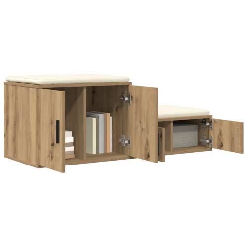 Ormar za pohranu Artisan Oak 103x41x40 cm inženjerska drva Cijena