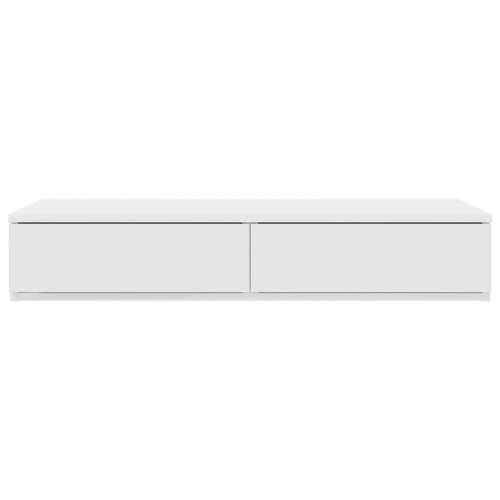 Ladice za krevet Bijela 100x36,5x16,5 cm od drva Cijena