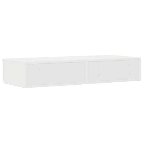 Ladice za krevet Bijela 100x36,5x16,5 cm od drva Cijena