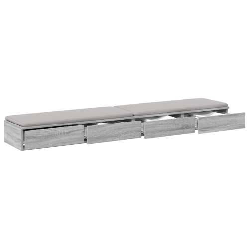 Ladice za krevet Siva Sonoma 200x36,5x16,5 cm Igračka drvo Cijena