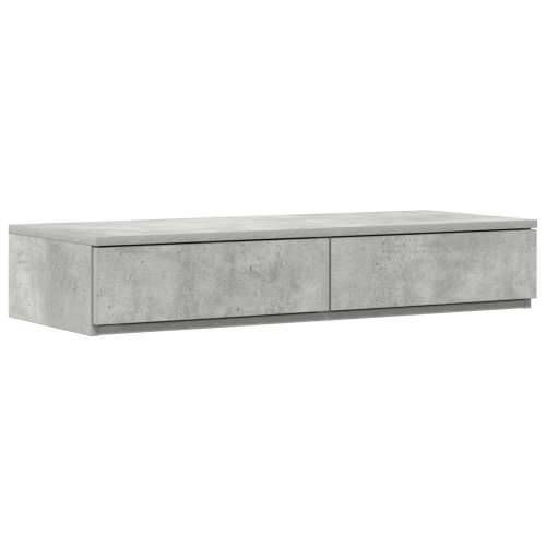 Ladice za krevet Betonska siva 90x36,5x16,5 cm od konstruiranog drva Cijena
