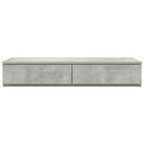 Ladice za krevet Betonska siva 90x36,5x16,5 cm od konstruiranog drva Cijena