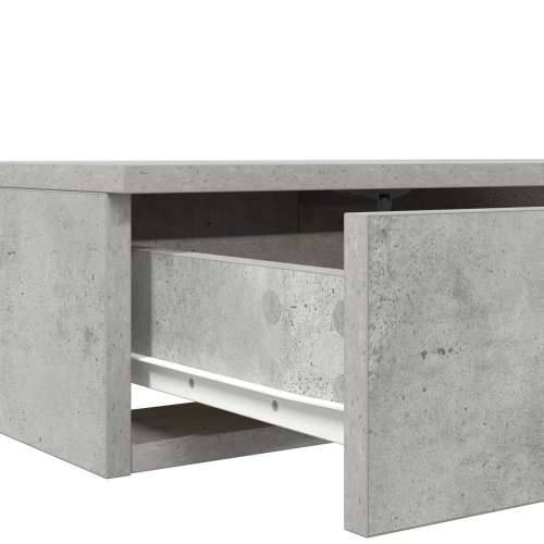 Ladice za krevet Betonska siva 90x36,5x16,5 cm od konstruiranog drva Cijena