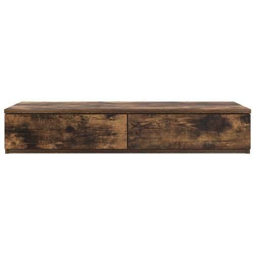 Ladice za krevet Dimljeni hrast 90x36,5x16,5 cm Konstruirano drvo Cijena