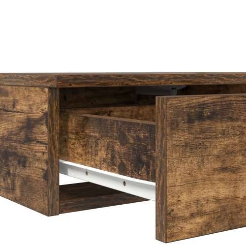 Ladice za krevet Dimljeni hrast 90x36,5x16,5 cm Konstruirano drvo Cijena