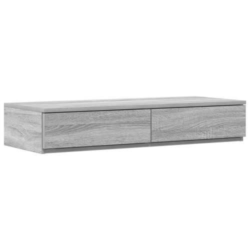 Ladice za krevet Siva Sonoma 90x36,5x16,5 cm Odlična konstrukcija Cijena