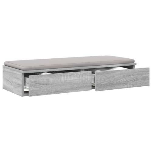 Ladice za krevet Siva Sonoma 90x36,5x16,5 cm Odlična konstrukcija Cijena