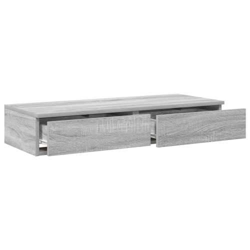 Ladice za krevet Siva Sonoma 90x36,5x16,5 cm Odlična konstrukcija Cijena
