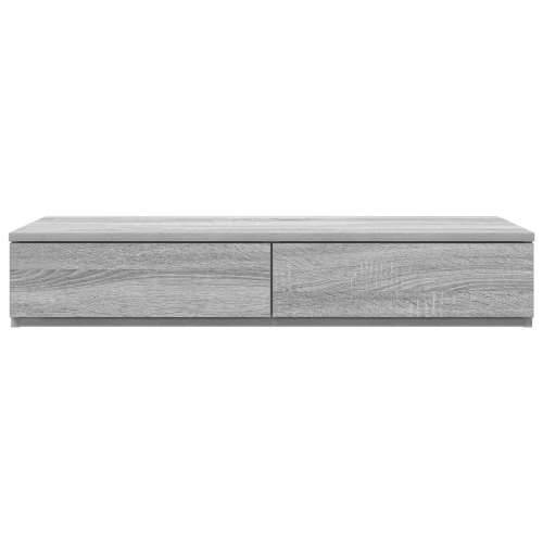 Ladice za krevet Siva Sonoma 90x36,5x16,5 cm Odlična konstrukcija Cijena