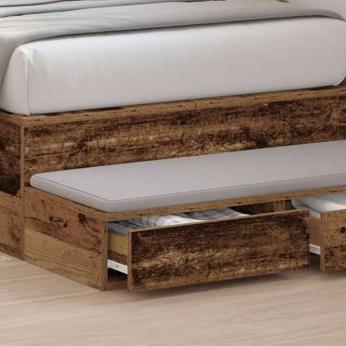 Ladice za krevet Stari drveni 90x36,5x16,5 cm Odabrana drva Cijena