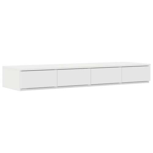 Ladice za krevet Bijela 120x36,5x16,5 cm Izrađeno od iverice Cijena