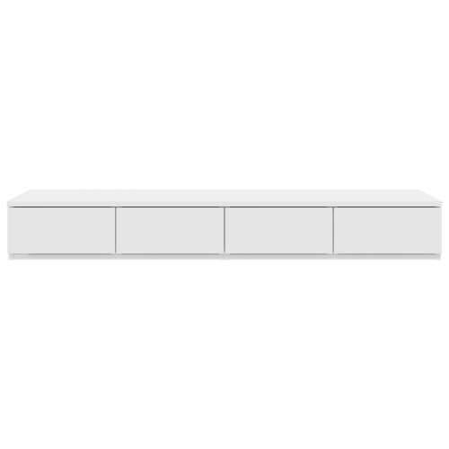 Ladice za krevet Bijela 120x36,5x16,5 cm Izrađeno od iverice Cijena