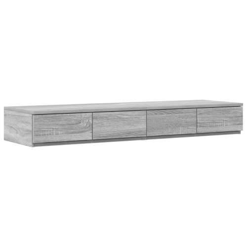 Krevet s ladicama Siva Sonoma 120x36,5x16,5 cm Konstruirano drvo Cijena