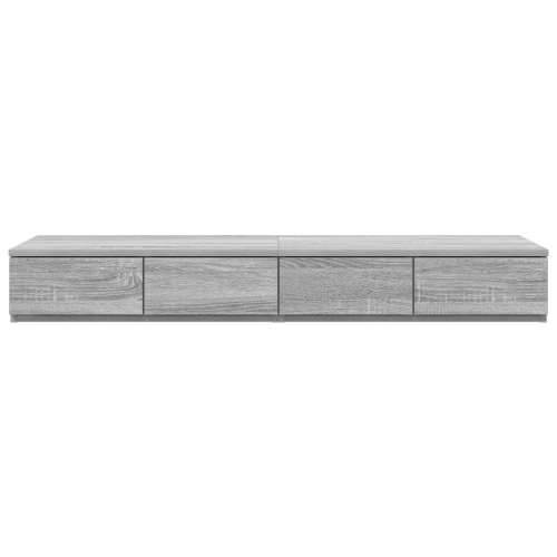 Krevet s ladicama Siva Sonoma 120x36,5x16,5 cm Konstruirano drvo Cijena