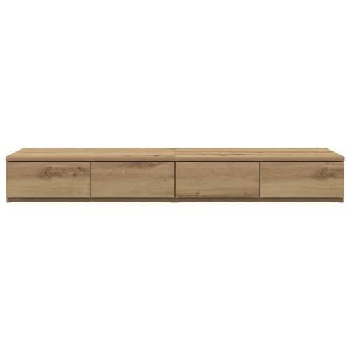 Ladice za krevete Artisan Oak 120x36,5x16,5 cm Konstruirano drvo Cijena
