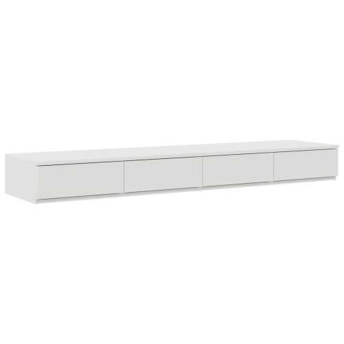 Noćni ormarić Bijeli MDF 140 x 36.5 x 16.5 cm Noćni ormarić Cijena