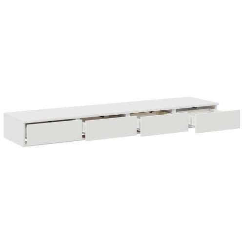 Noćni ormarić Bijeli MDF 140 x 36.5 x 16.5 cm Noćni ormarić Cijena