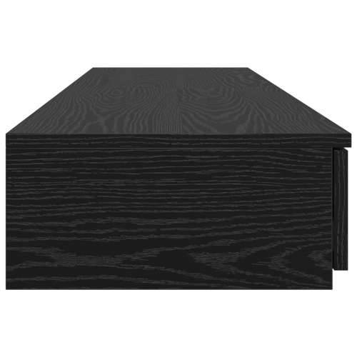 Noćni ormarići Crni hrast Drvo 150 x 36.5 x 16.5 cm Noćni ormarić Cijena