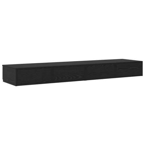 Noćni ormarići Crni hrast Drvo 150 x 36.5 x 16.5 cm Noćni ormarić Cijena