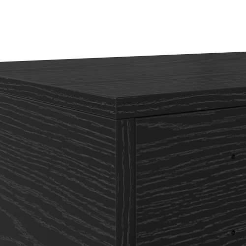Noćni ormarići Crni hrast Drvo 150 x 36.5 x 16.5 cm Noćni ormarić Cijena