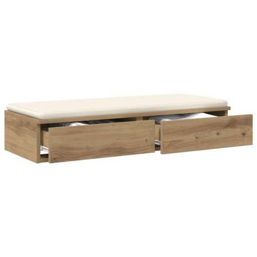 ladice ispod kreveta Artisan, hrast, 75x36,5x16,5 cm, od inženjerskog drva Cijena