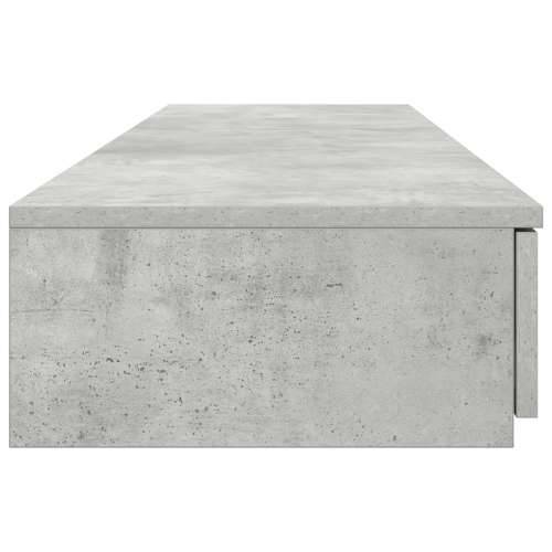 Noćni ormarići Betonski sivi Konstruirano drvo 160 x 36.5 x 16.5 cm Cijena