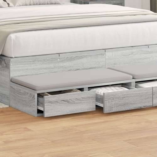 Noćni ormarići Sivi sonoma Konstruirano drvo 160 x 36.5 x 16.5 cm Cijena