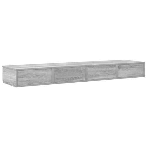 Noćni ormarići Sivi sonoma Konstruirano drvo 160 x 36.5 x 16.5 cm Cijena