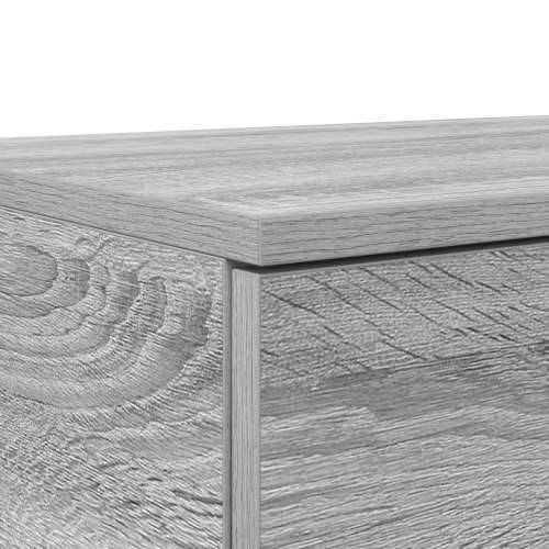 Noćni ormarići Sivi sonoma Konstruirano drvo 160 x 36.5 x 16.5 cm Cijena