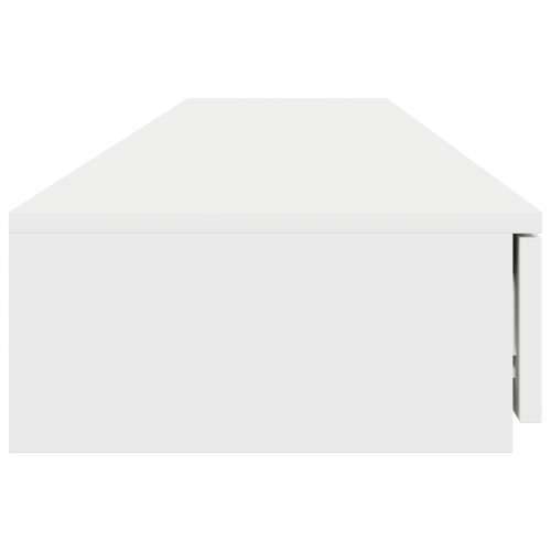 Ladice za krevet bijele boje 180x36,5x16,5 cm od konstruiranog drva Cijena