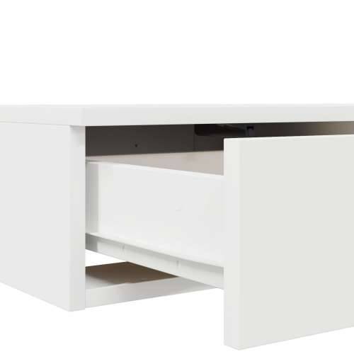 Ladice za krevet bijele boje 180x36,5x16,5 cm od konstruiranog drva Cijena