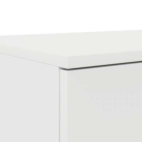 Ladice za krevet bijele boje 180x36,5x16,5 cm od konstruiranog drva Cijena