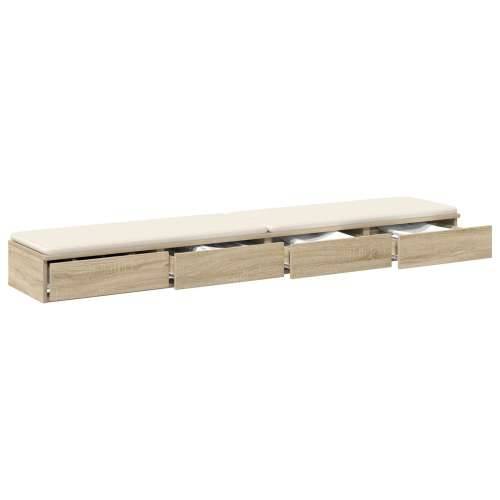 Ormarići za krevet Sonoma hrast 180x36,5x16,5 cm od umjetnog drva Cijena