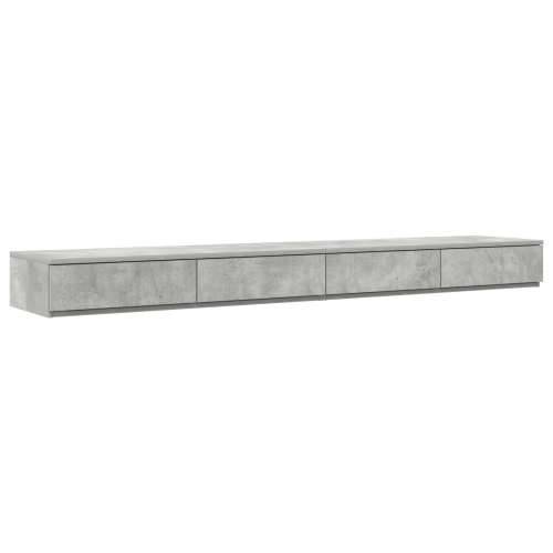 Ladice za Krevet Betonska Siva 180x36,5x16,5 cm Konstruirano drvo Cijena