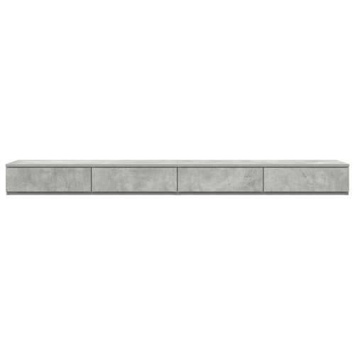 Ladice za Krevet Betonska Siva 180x36,5x16,5 cm Konstruirano drvo Cijena