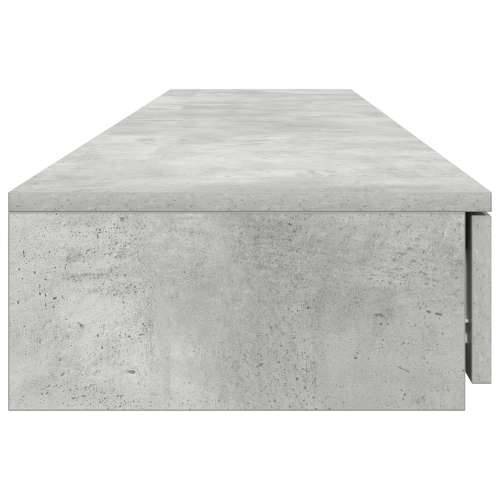 Ladice za Krevet Betonska Siva 180x36,5x16,5 cm Konstruirano drvo Cijena