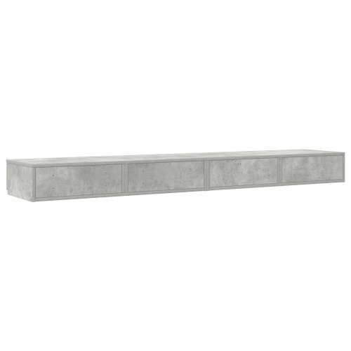 Ladice za Krevet Betonska Siva 180x36,5x16,5 cm Konstruirano drvo Cijena