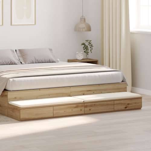 Ladice za krevet od artičoke 180x36,5x16,5 cm Odabrano drvo Cijena