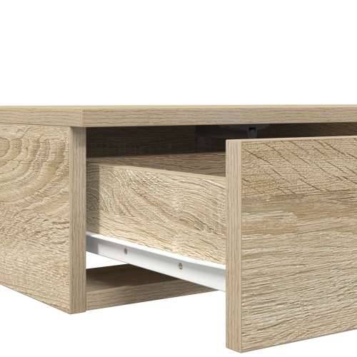 ladice za krevet Sonoma hrast 135x36,5x16,5 cm - proizvedeno od drvenih vlakana Cijena