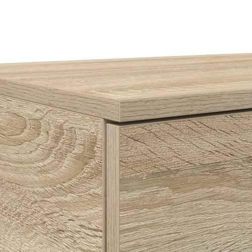 ladice za krevet Sonoma hrast 135x36,5x16,5 cm - proizvedeno od drvenih vlakana Cijena