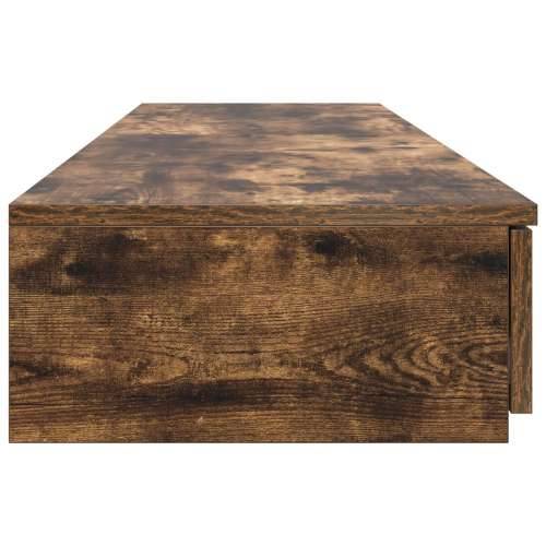 ladice za krevet od dimljenog hrasta 135x36,5x16,5 cm od kompozitnog drveta Cijena