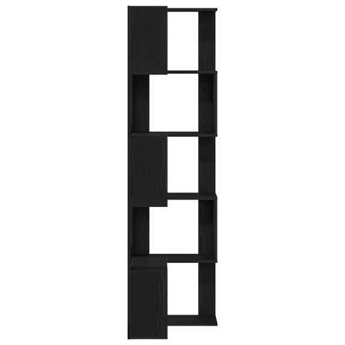 Kutna Polica 5-Tier Crni Orah 50x50x179 cm Drvo Cijena