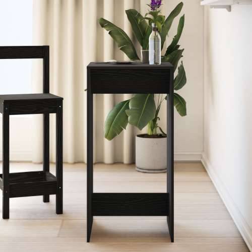 Barski stol Crna hrastovina 51x50x103,5 cm Konstruirano drvo Cijena