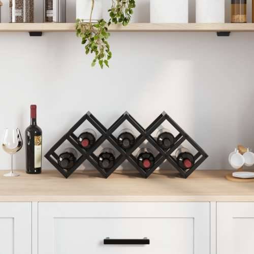 Stalak za vino za 9 boca 63x16,5x25 cm od čelika Cijena
